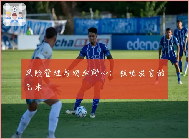 风险管理与鸡血野心：教练发言的艺术